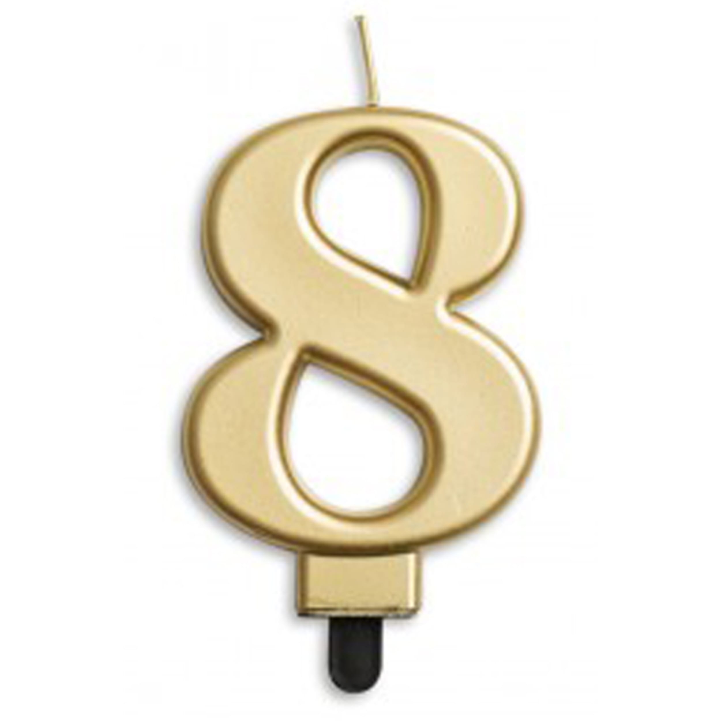 Occasions #8 Gold Jumbo Candle
