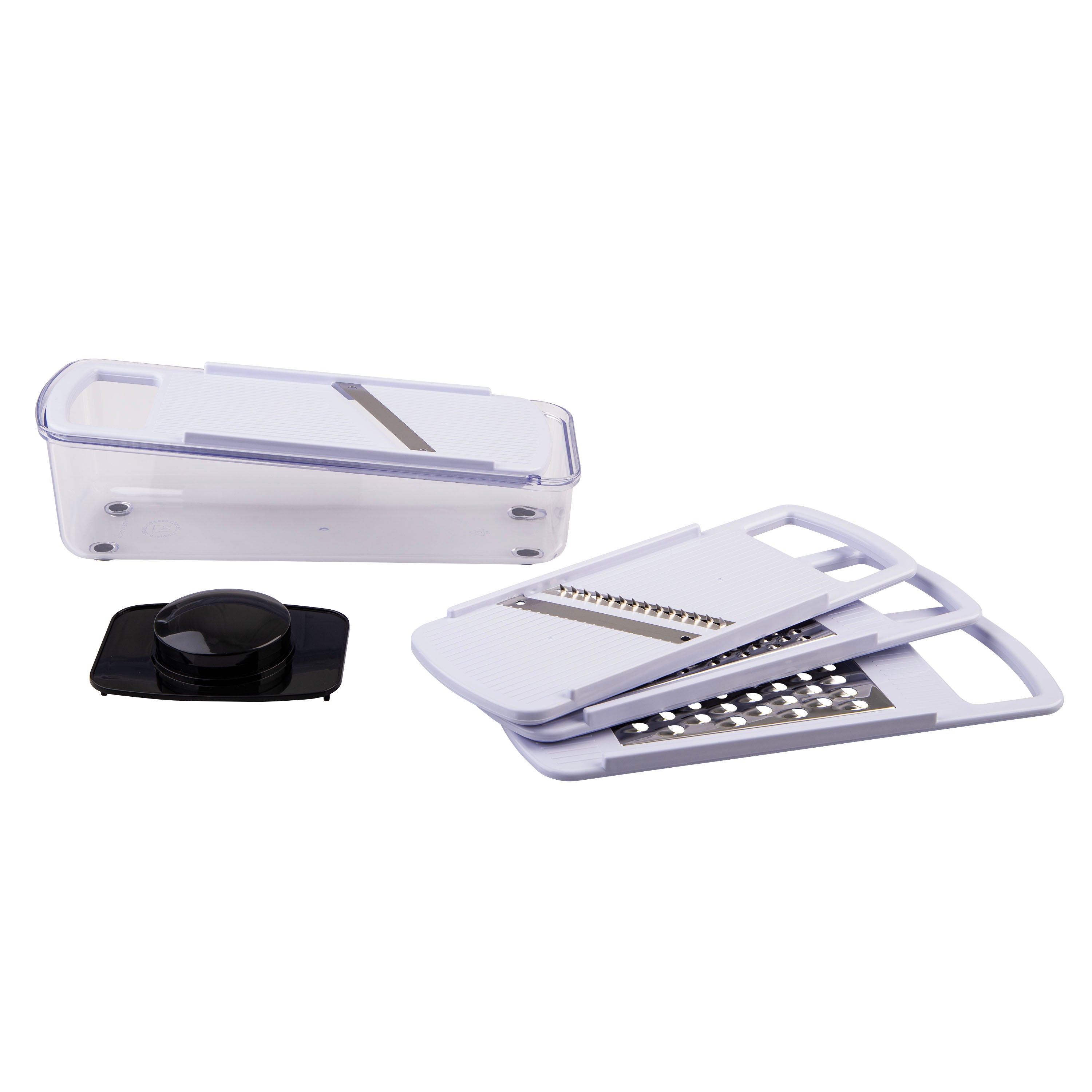Appetito 6 Piece Multi Slicer & Grater Set – White