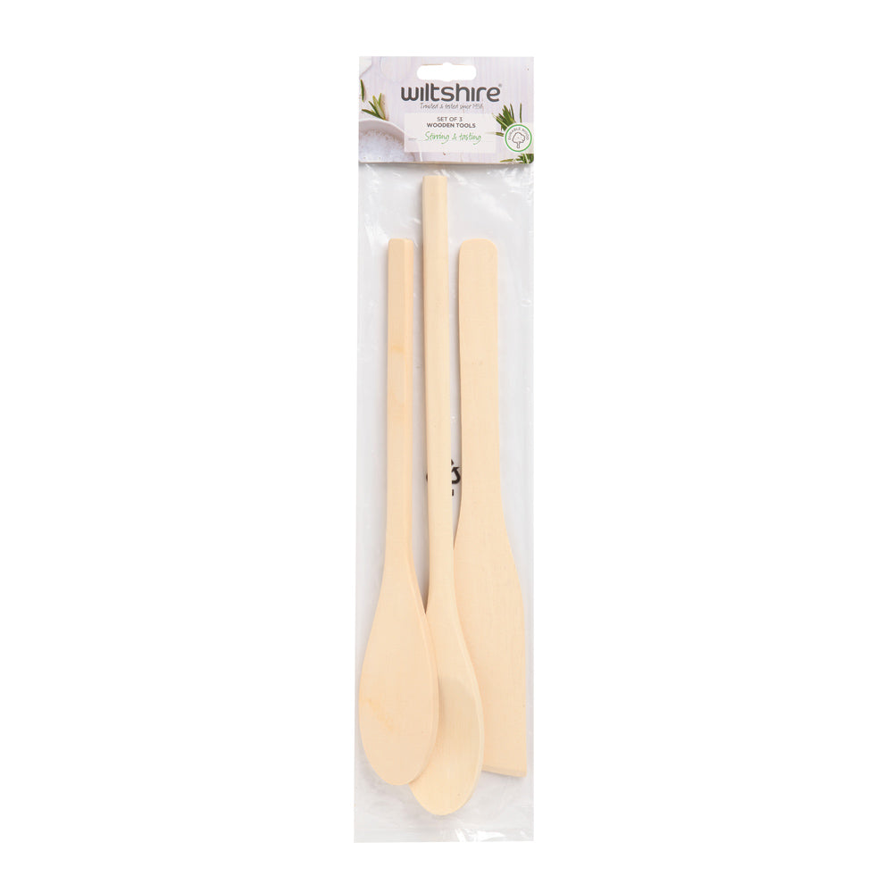 Wiltshire Wooden Utensils Set of 3