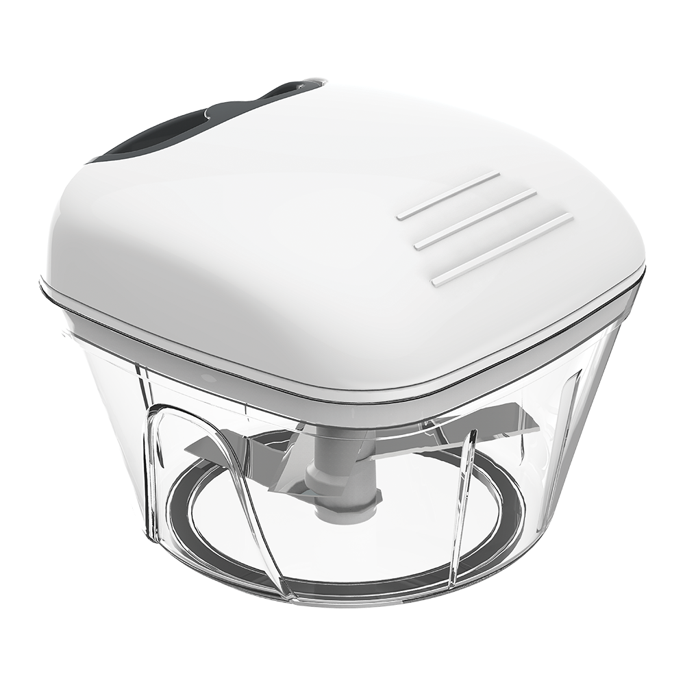 Appetito Pull Chopper - White/Grey