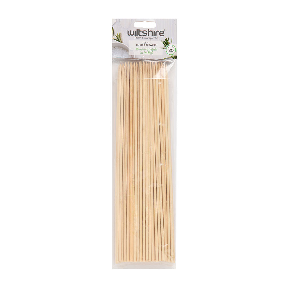 Wiltshire Bamboo Skewers 30cm Pack of 80