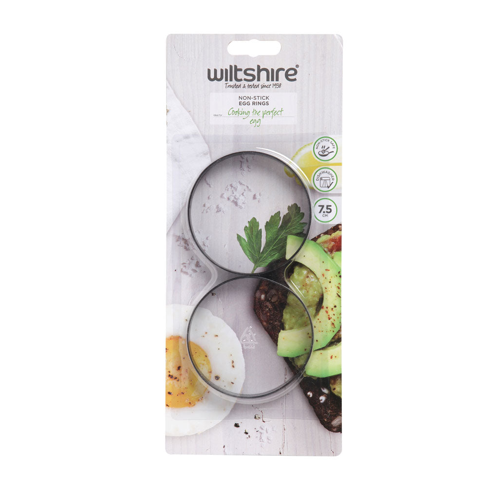 Wiltshire Non-Stick Egg Rings Set of 2