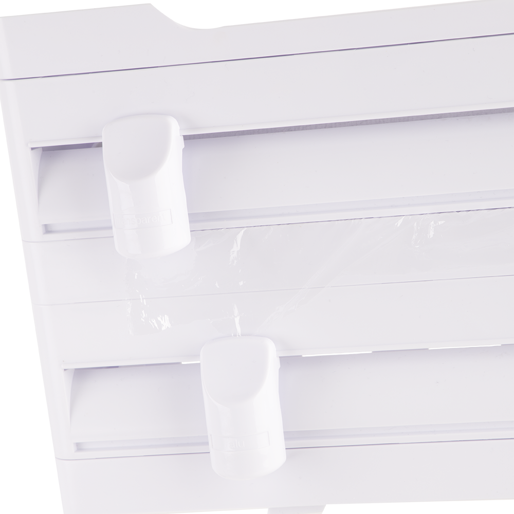 Appetito Wall Mount Kitchen Roll Dispenser – White