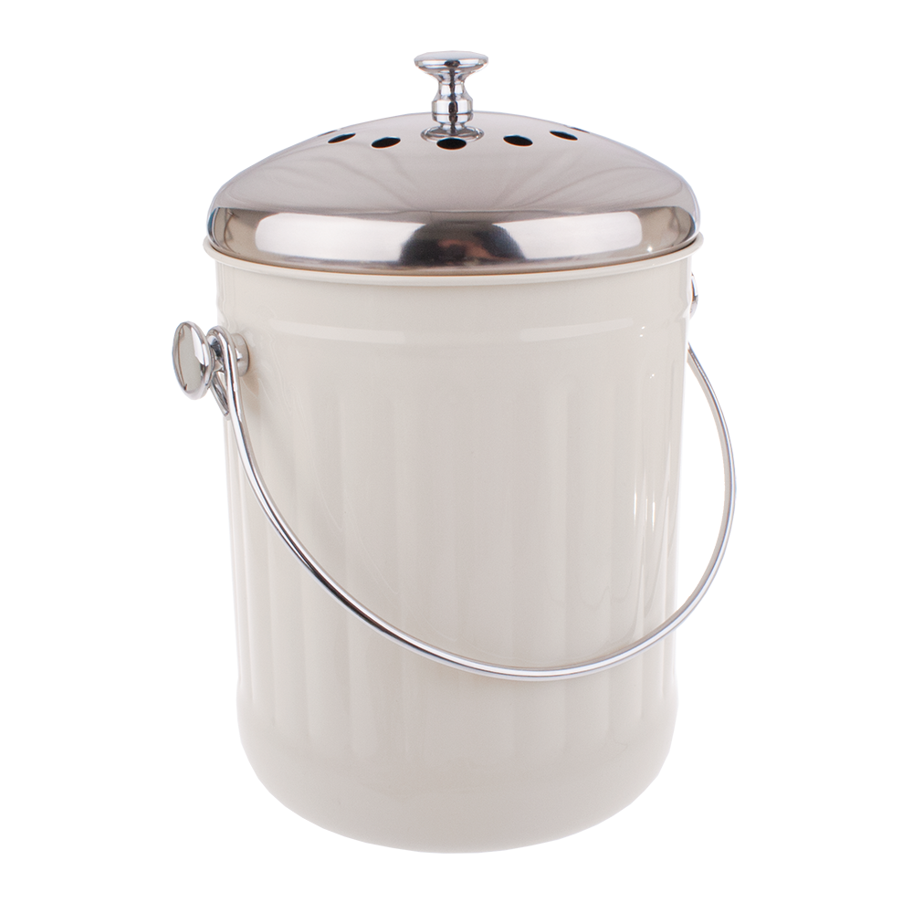 Appetito Compost Bin 4.5L - White
