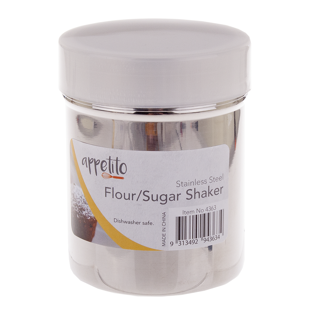 Appetito Stainless Steel Flour/Sugar Shaker