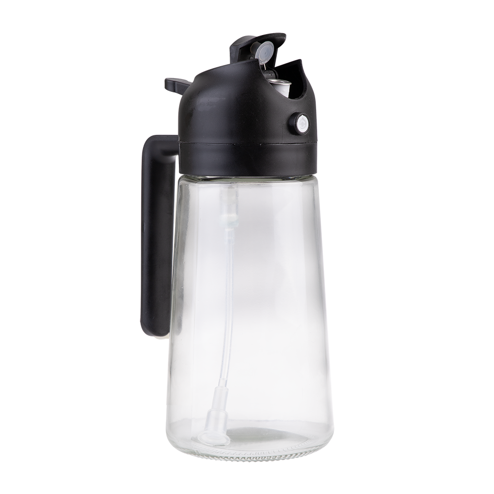 Appetito Dual Function Oil Sprayer & Pourer - Black