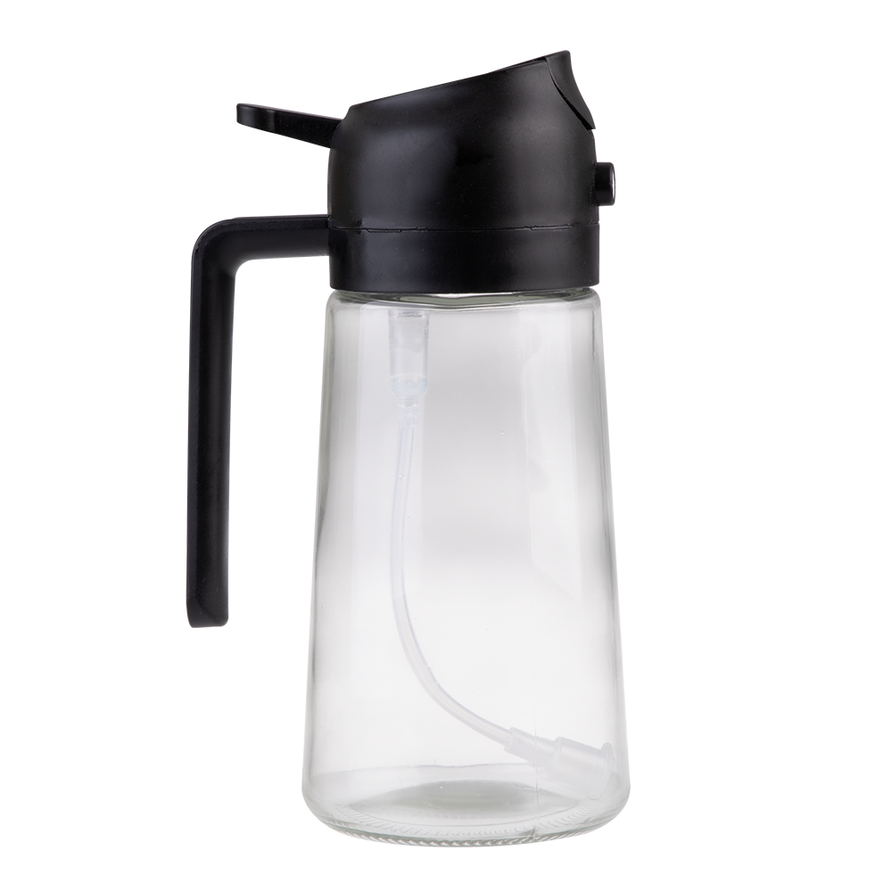 Appetito Dual Function Oil Sprayer & Pourer - Black