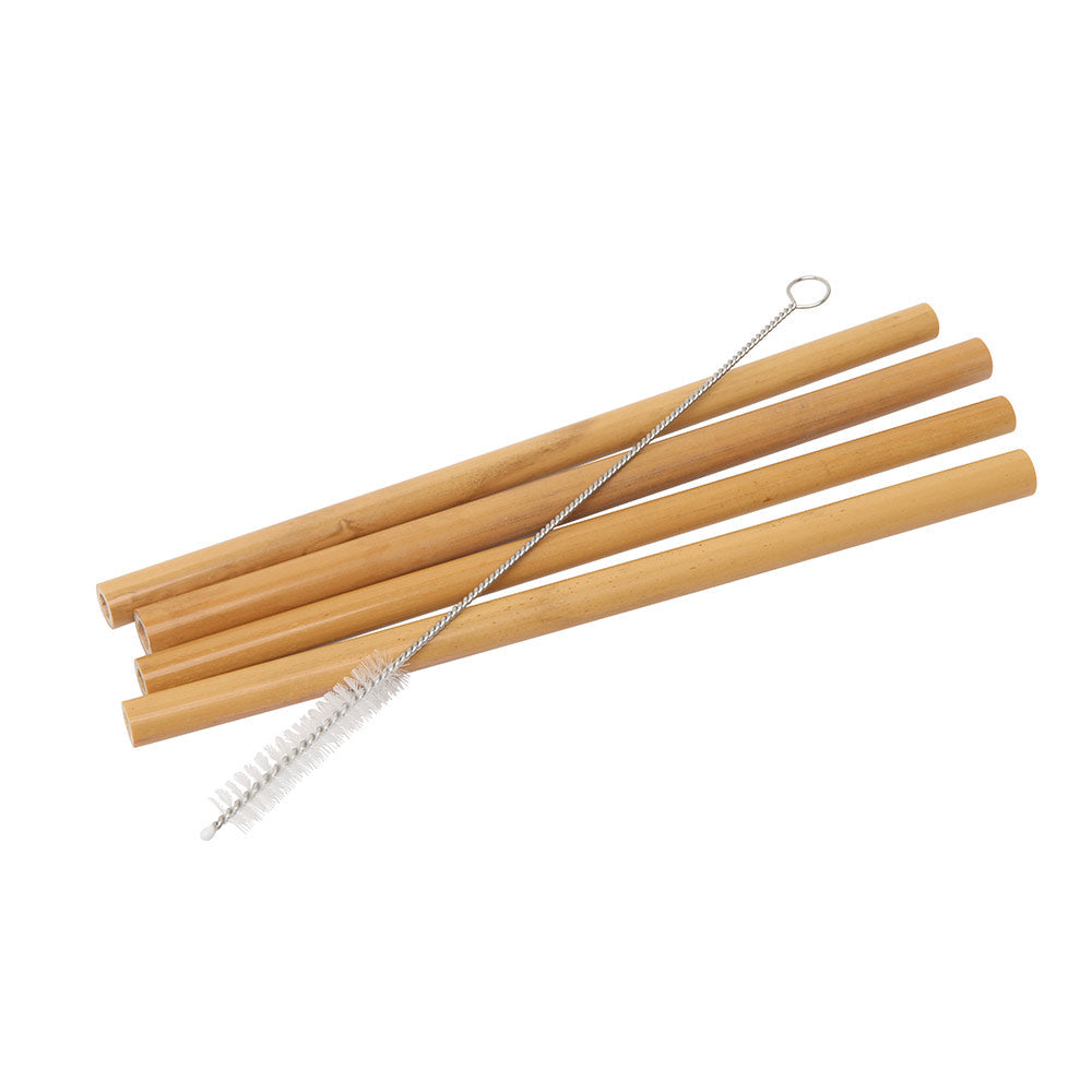 Wiltshire Reusable Bamboo Straws Pack of 4