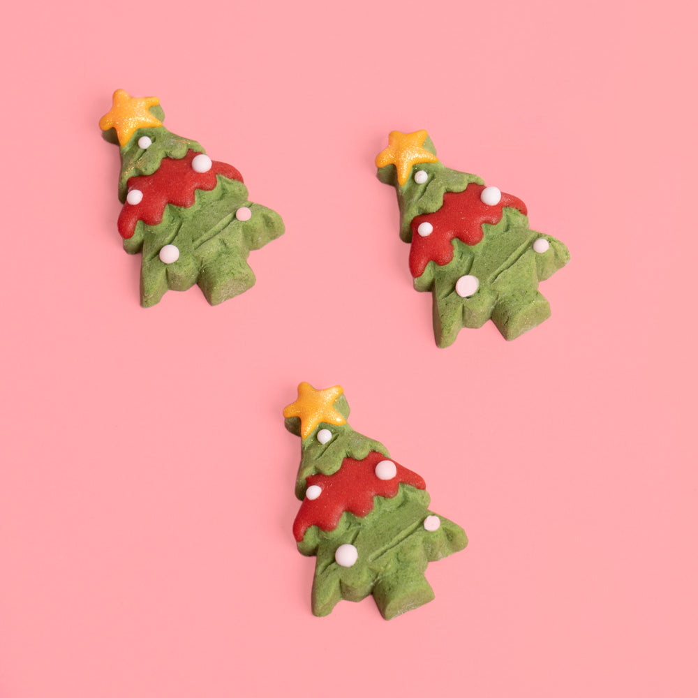 Sprinks Icing Decorations Christmas Trees 8 Piece