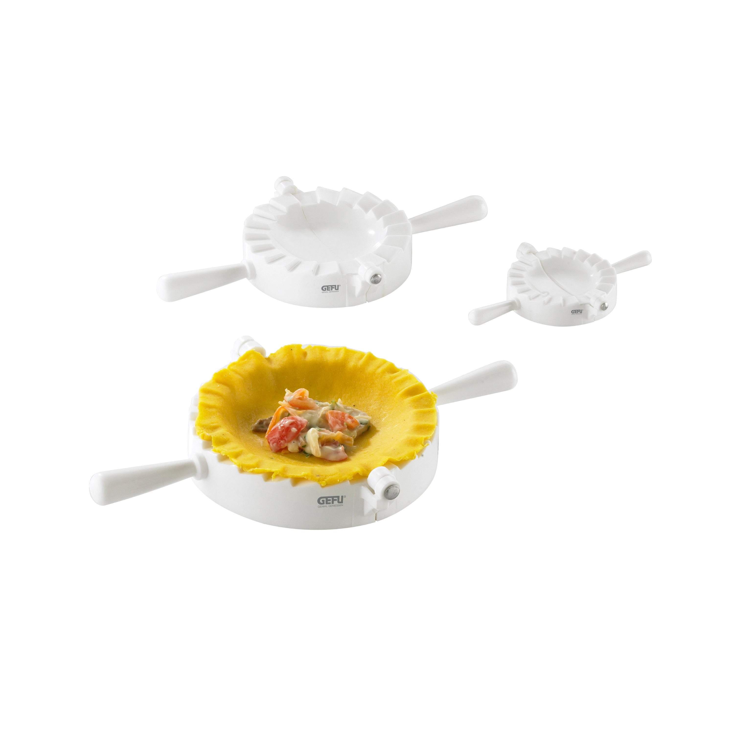 GEFU Verona Ravioli and Pasta Mould 3 Piece Set