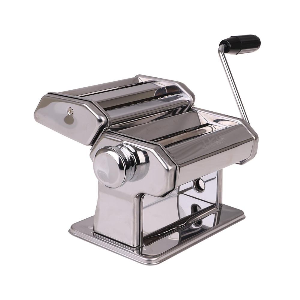 Al Dente Pasta Machine W/ Detachable Cutters 150mm - Chrome