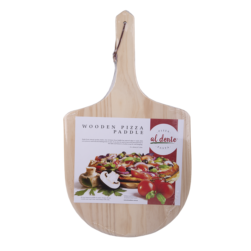 Al Dente Wood Pizza Paddle 55 x 30cm