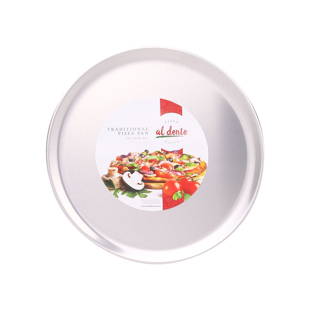 Al Dente Aluminium Pizza Pan 12"/30cm x 1mm