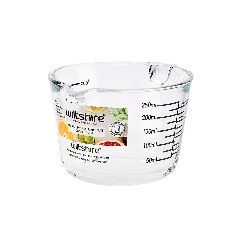 Wiltshire Glass Measuring Jug 250ml / 1 cup