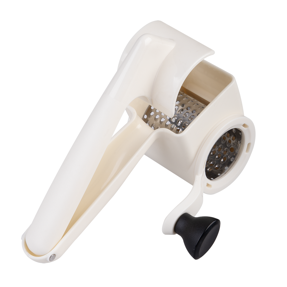Appetito Rotary Cheese Grater - White/Black