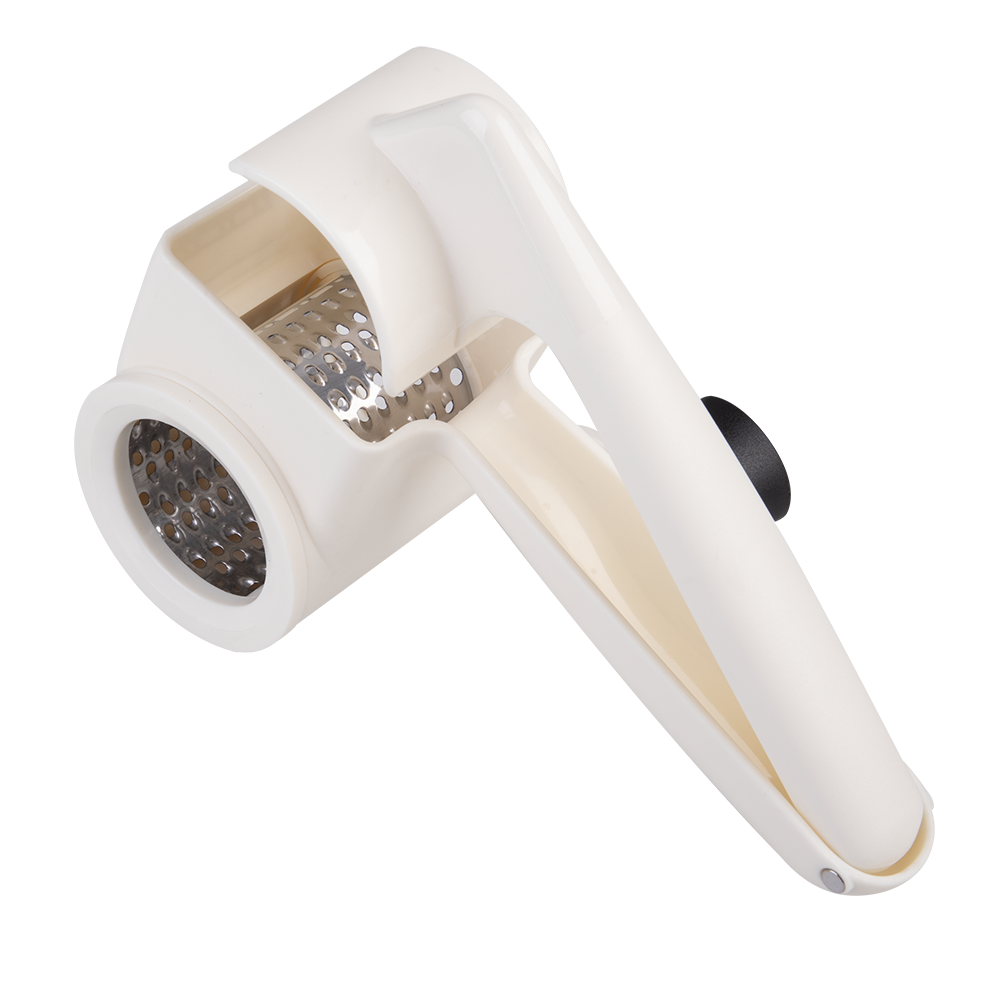 Appetito Rotary Cheese Grater - White/Black
