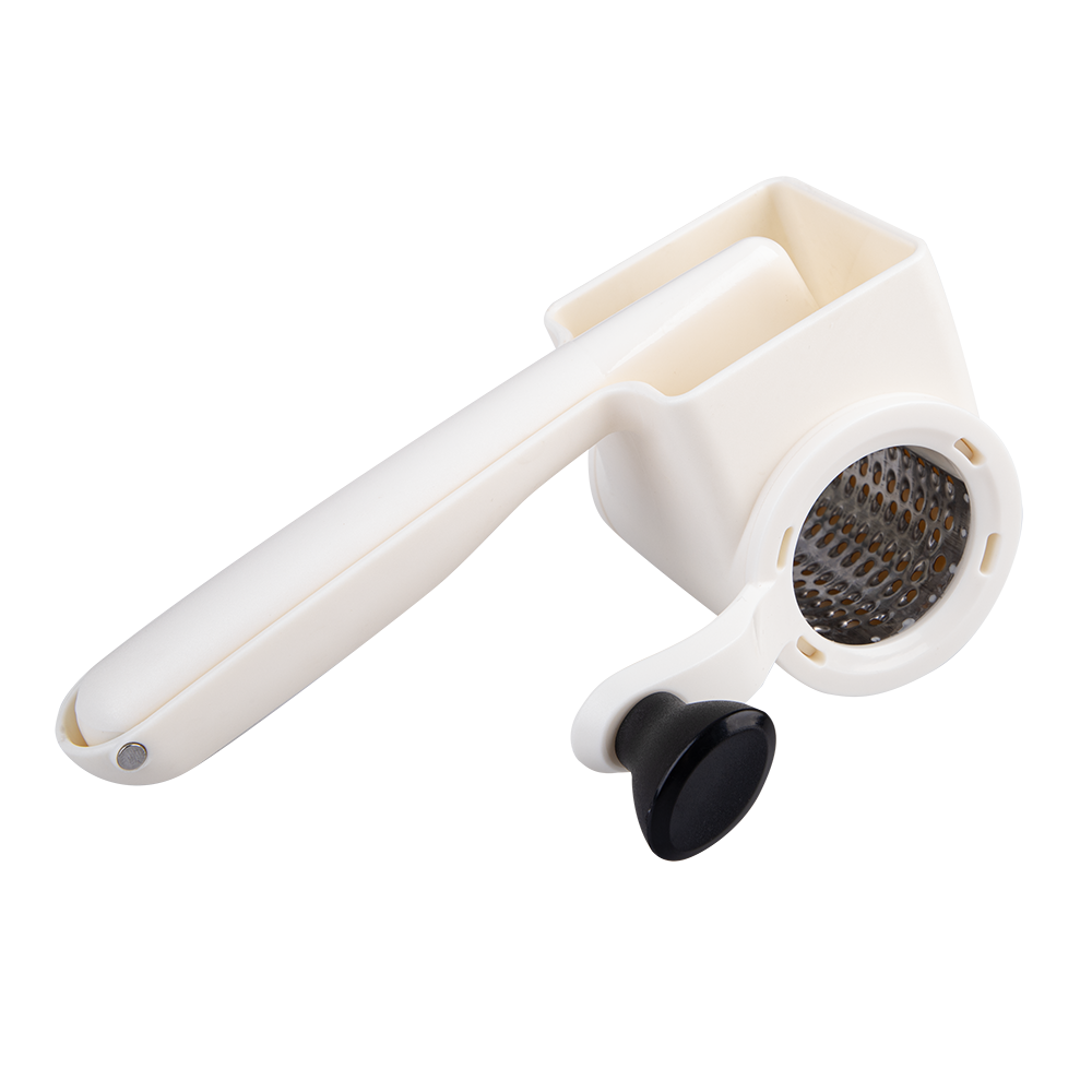 Appetito Rotary Cheese Grater - White/Black