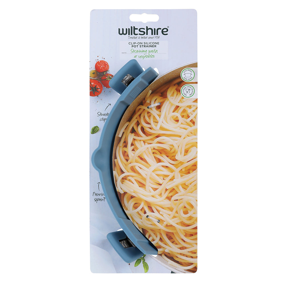 Wiltshire Clip-on Silicone Pot Strainer