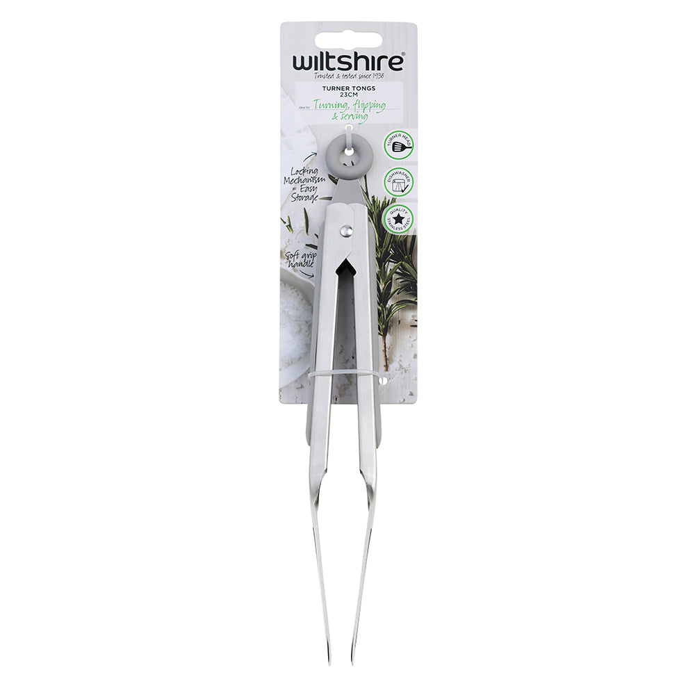 Wiltshire Slotted Turner Tongs 23cm
