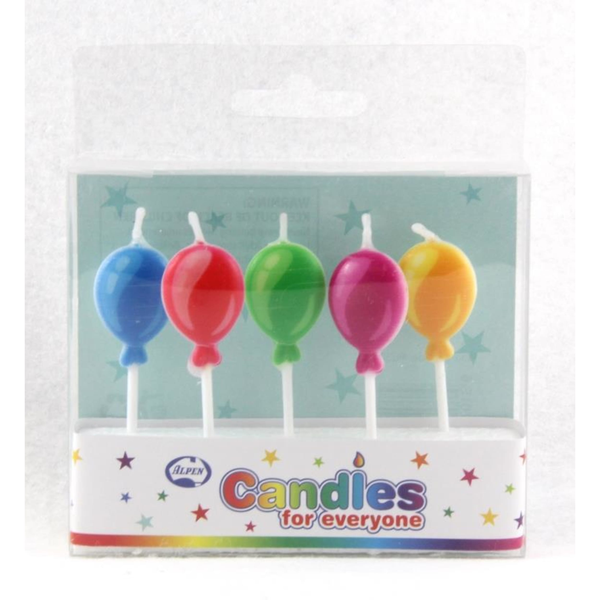 Occasions Balloons Candles PVC 5