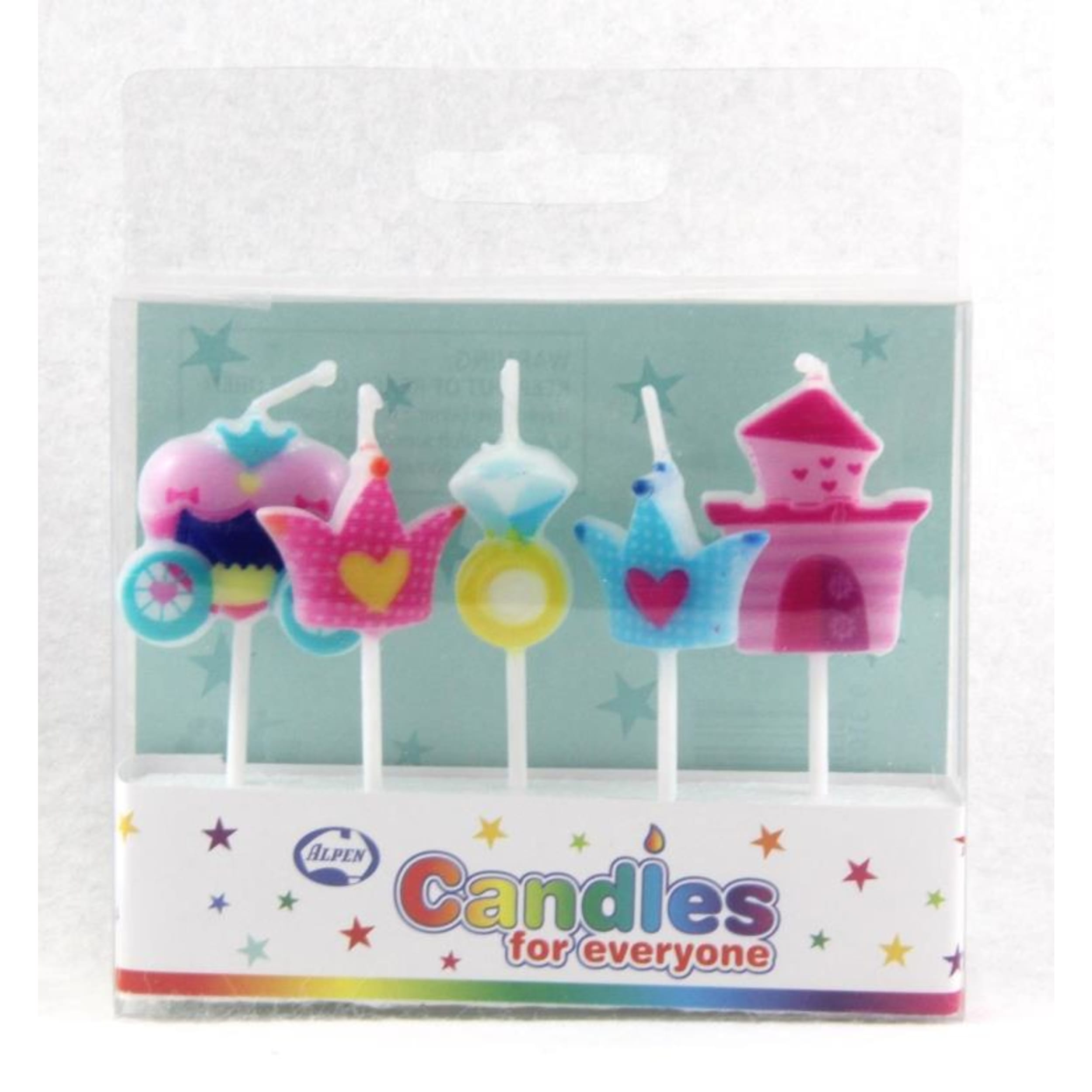 Occasions Princess Candles PVC 5