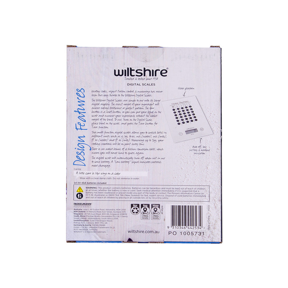 Wiltshire Digital Scales 5kg