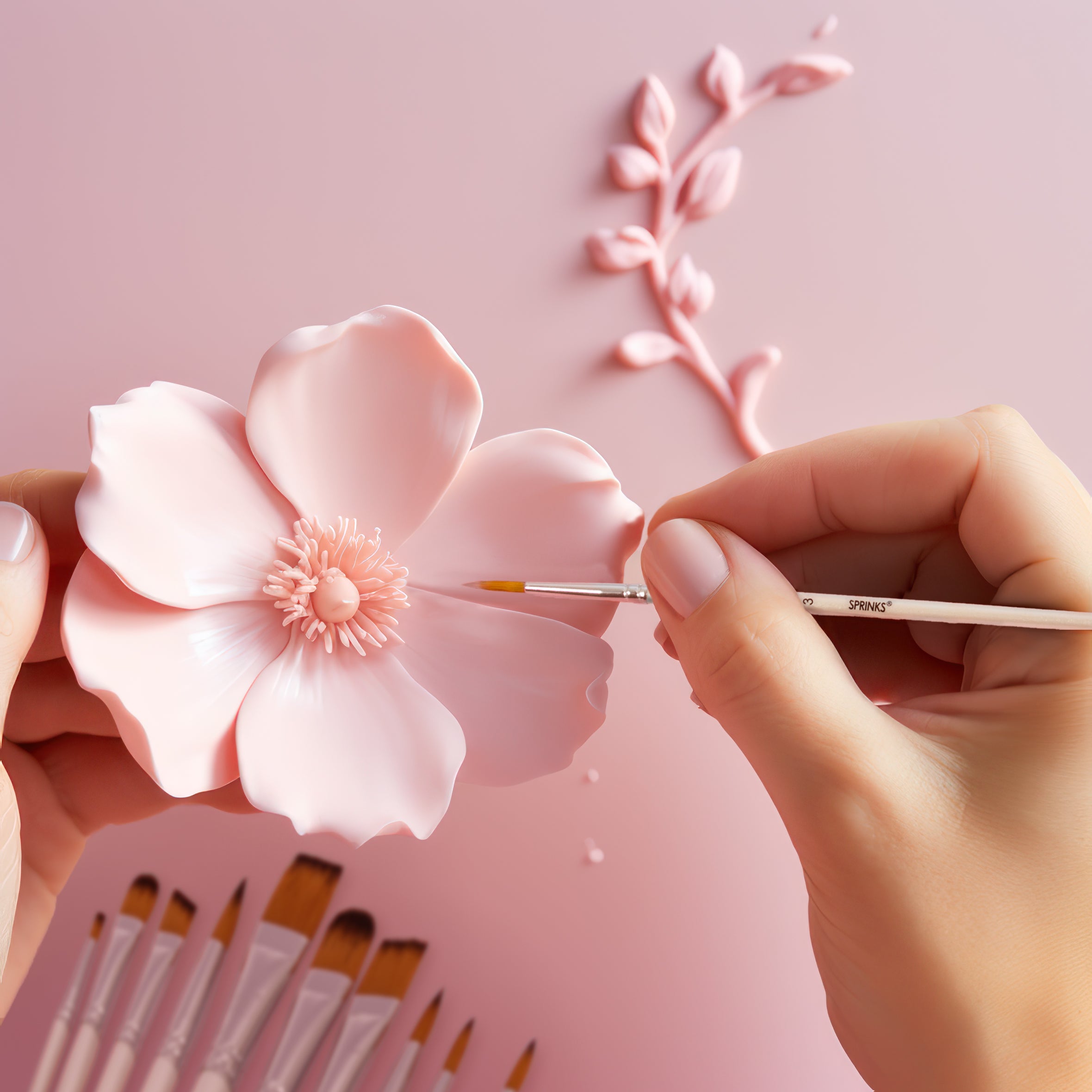 Sprinks Sugarcraft Brush Set 10 Piece
