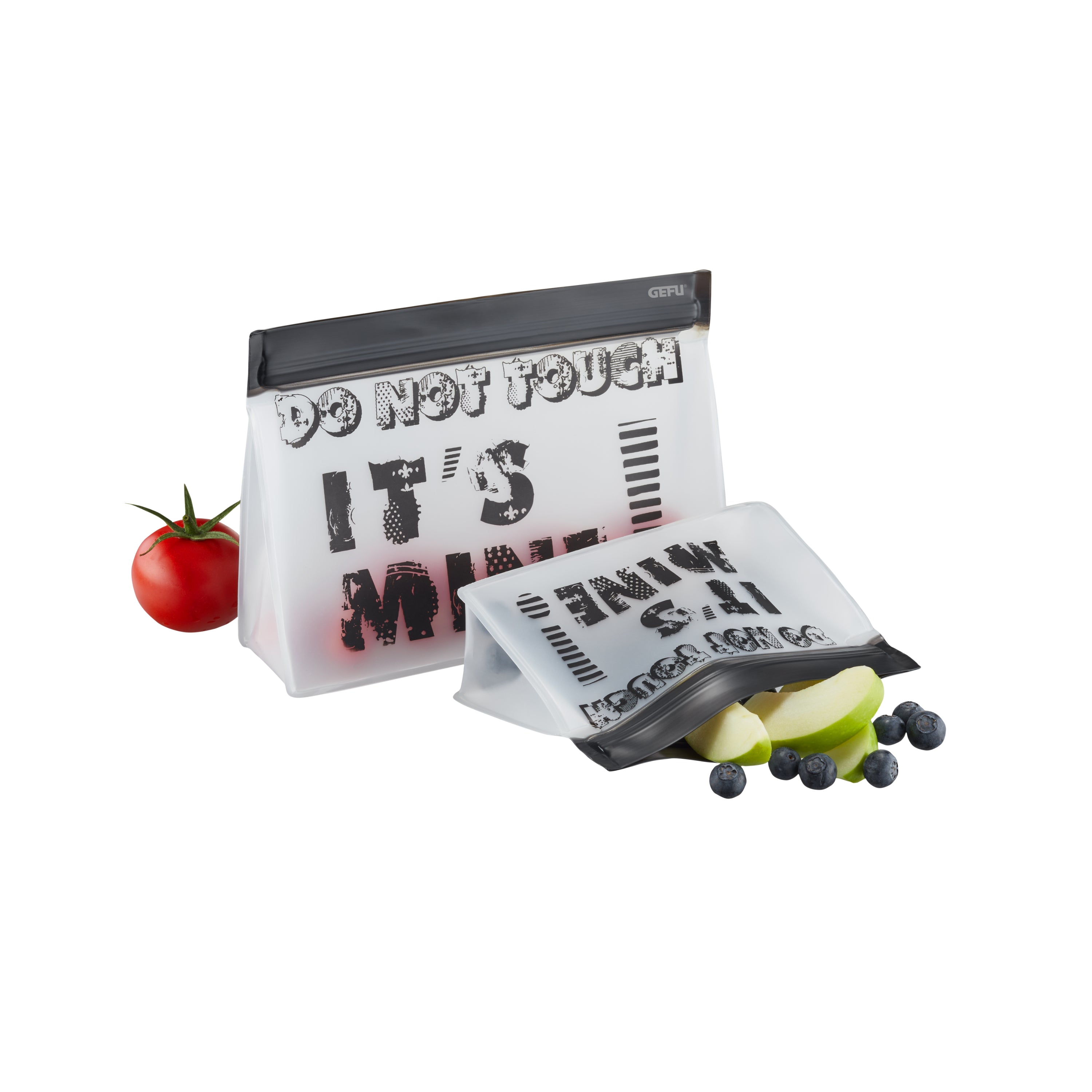 GEFU Zipzip Snack Bag Set - 2 Piece