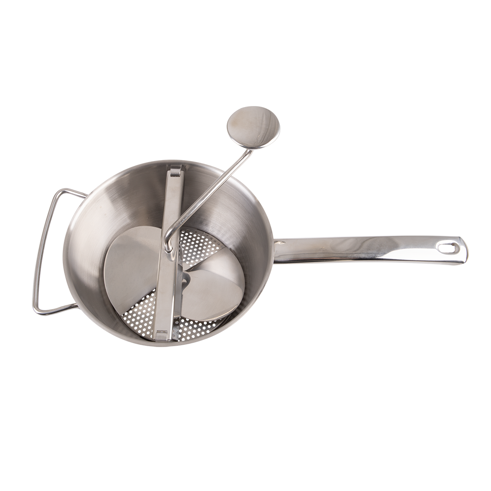 Appetito Stainless Steel Food Mill 20cm with 3 Discs