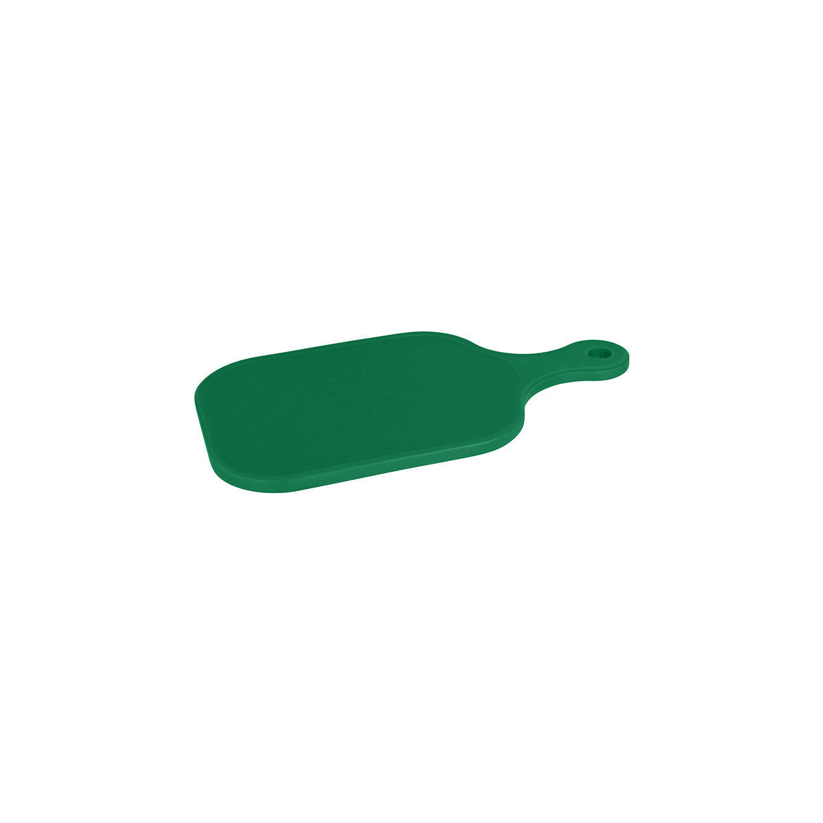 Chef Inox Cutting Board Polyethylene Paddle Green 235x190mm