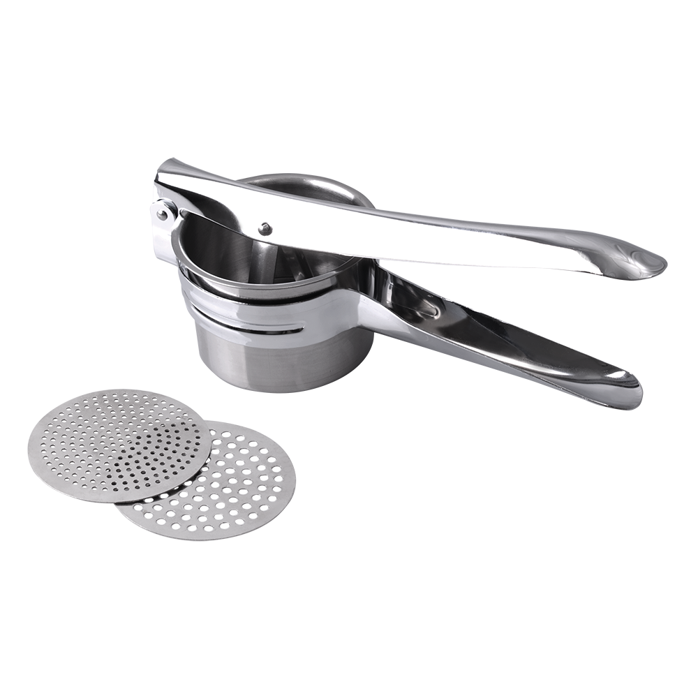 Appetito Stainless Steel & Chrome Potato Ricer