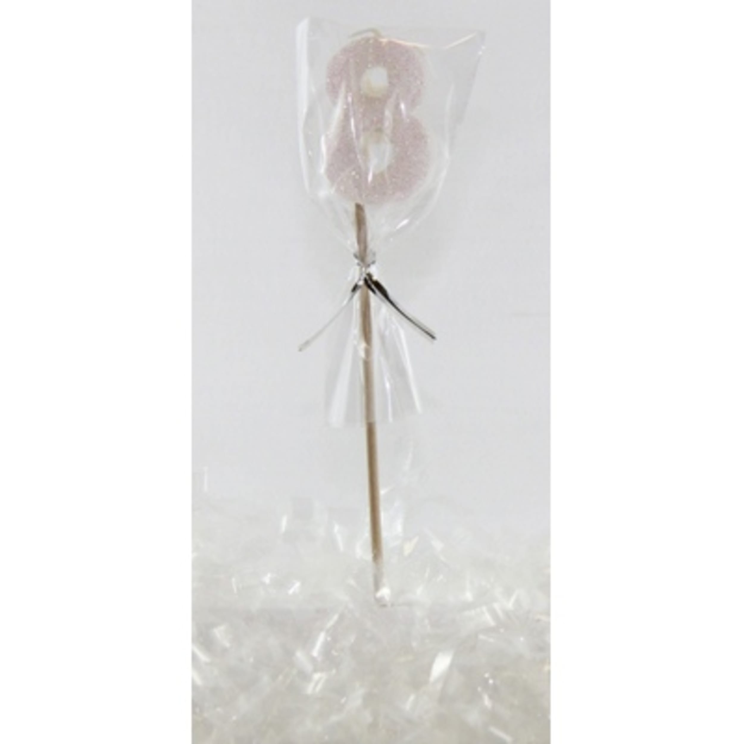 Occasions Pearl Glitter Long Stick Candle #8