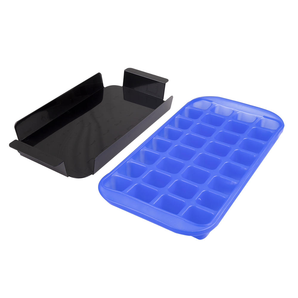 Appetito Flexible Jumbo Ice Cube Tray  - Blue