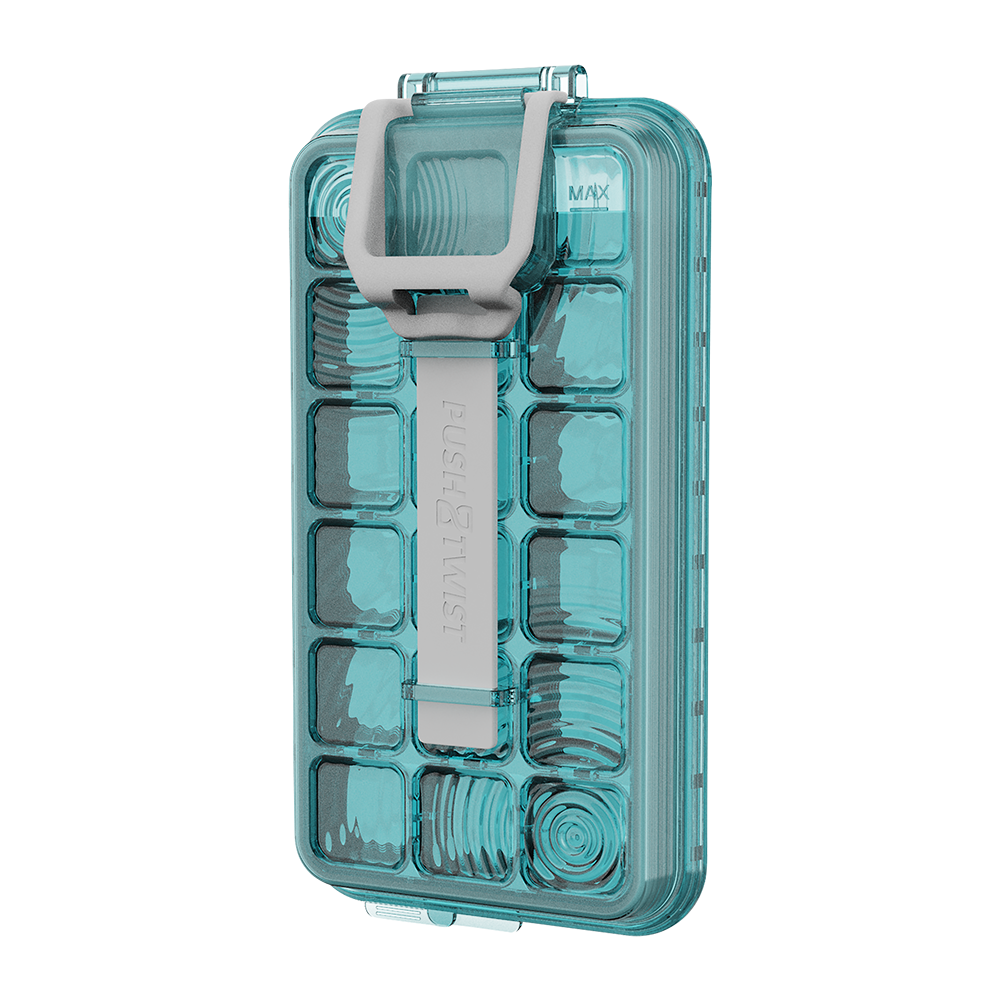 ICEBREAKER Nordic Push and Twist Ice Maker - Clear Water Blue
