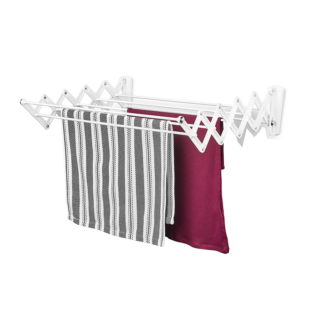 Polder Wall Mount Accordion Drying Rack (5.3m Line)