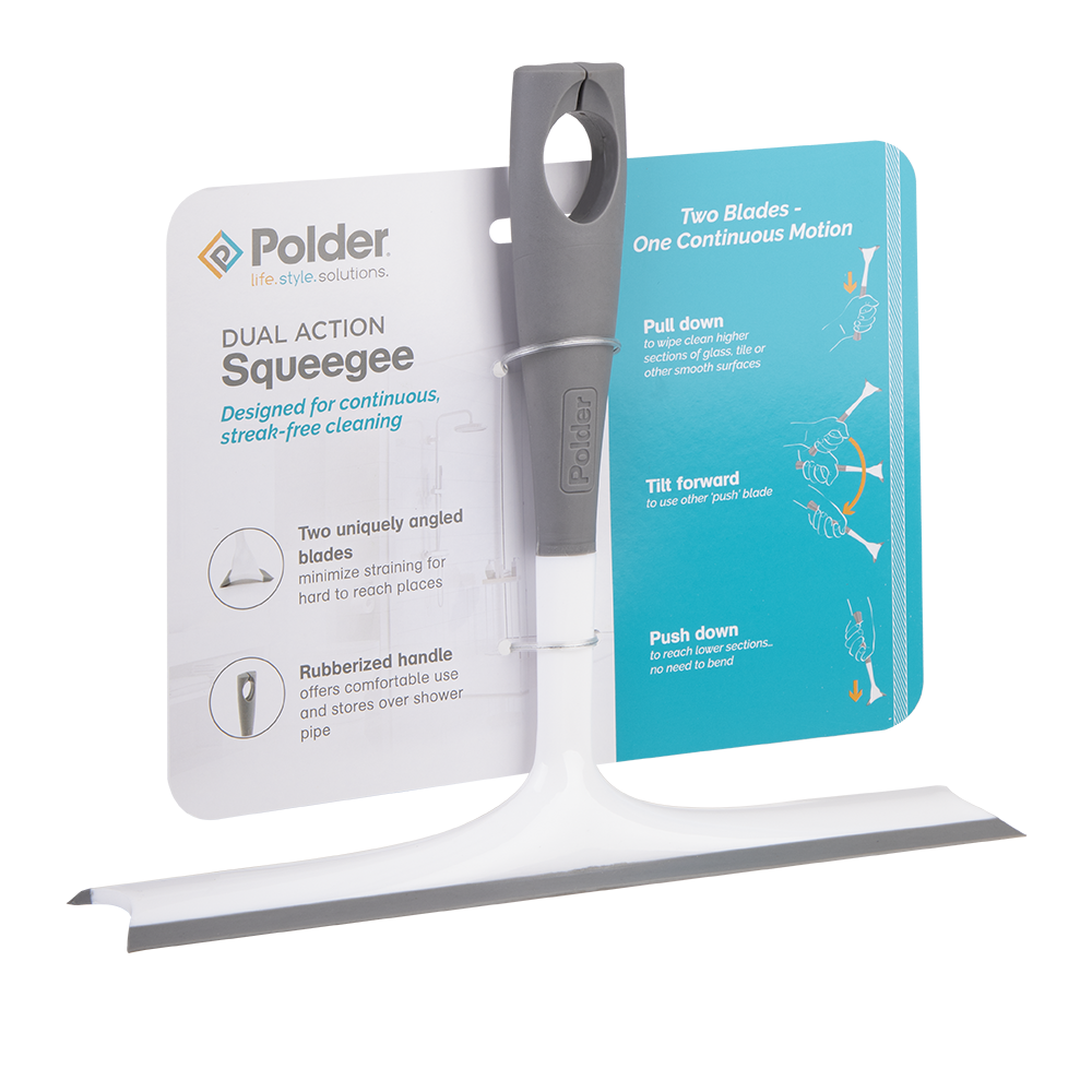 Polder Dual-Action Squeegee
