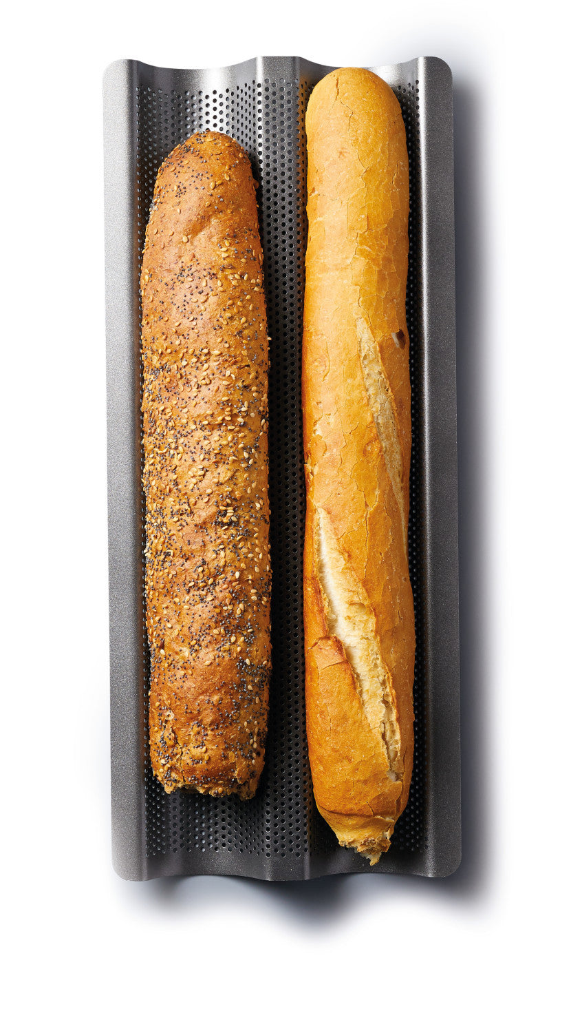 MasterCraft Crusty Bake Non Stick Baguette Tray 39 x 16cm