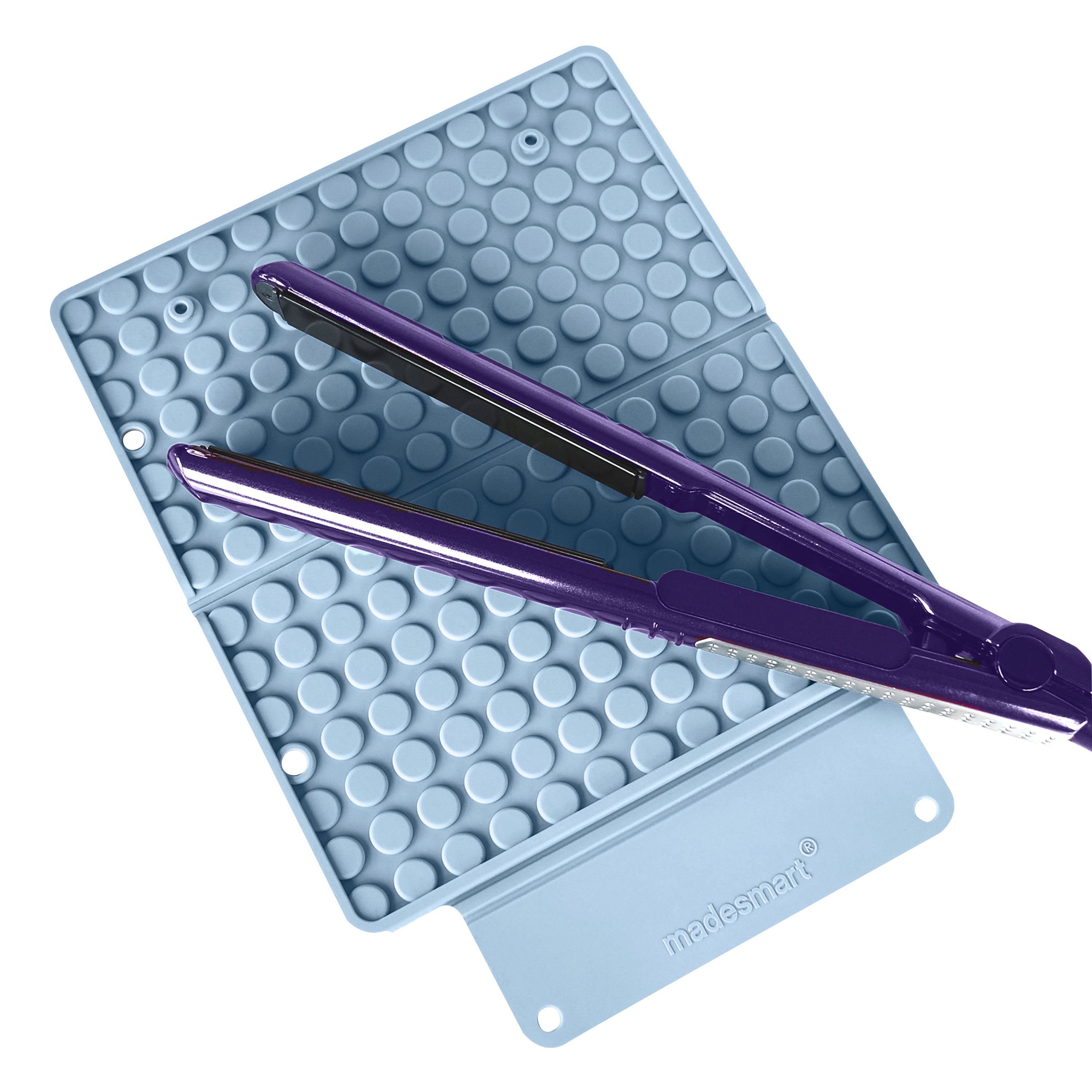 Madesmart Portable Styling Heat Mat - Blue