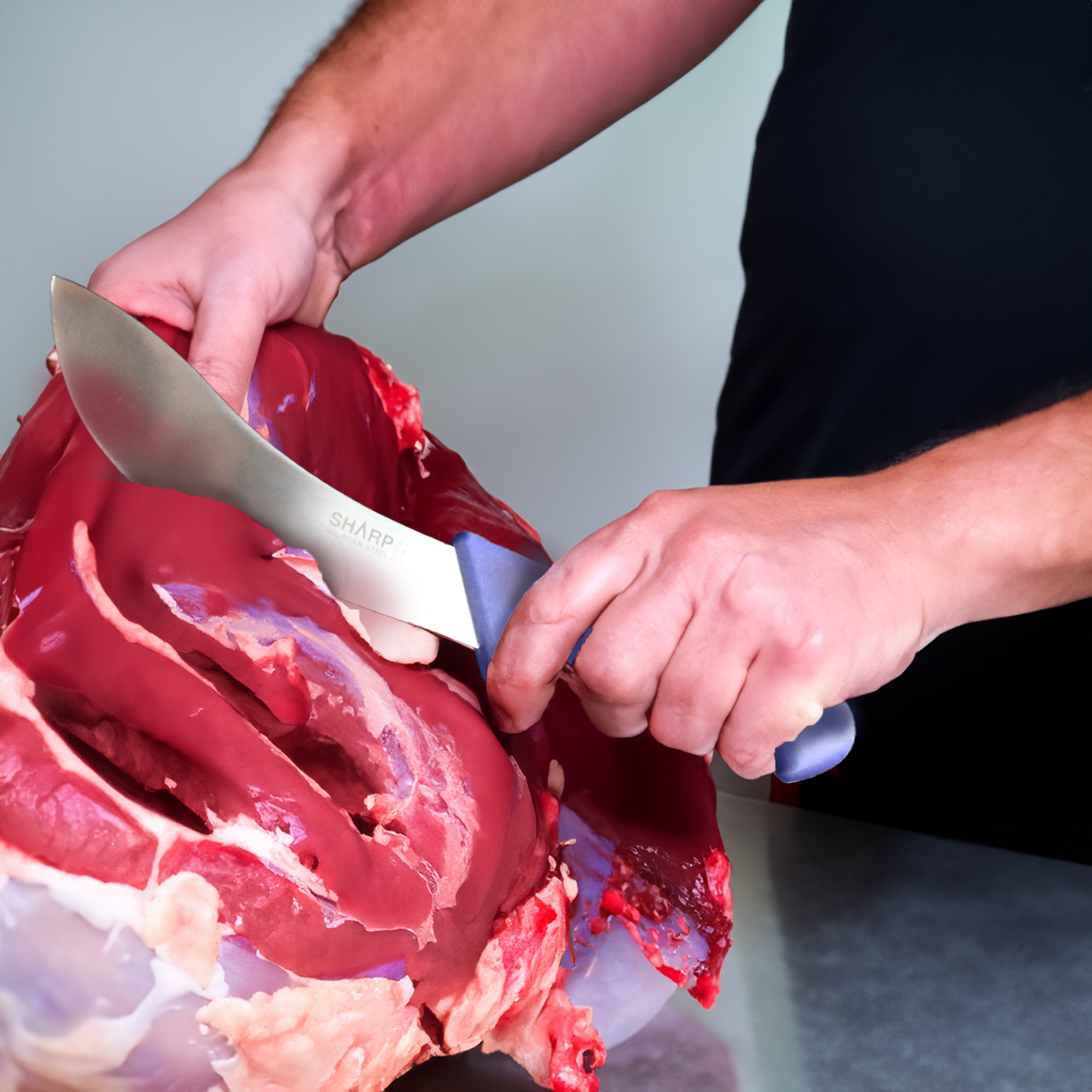 SHARP Skinning Knife  15cm - Blue