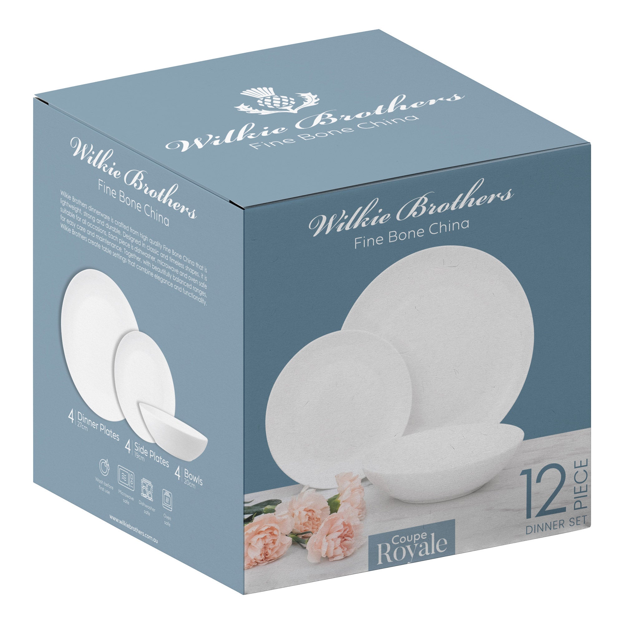 Wilkie Brothers Coupe 12pce Dinner Set