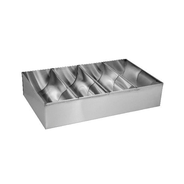 Trenton Cutlery Box - 4 Compartment (450x260x100mm - Grey)
