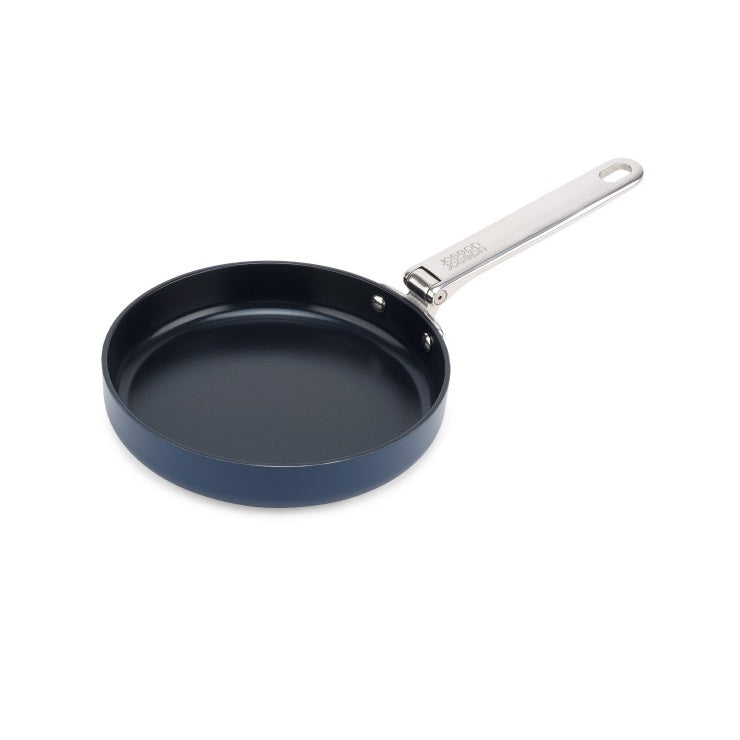 Joseph Joseph Space 23 Cm (5.4 Qt) Non-Stick Saucepan With Folding   Handle And Lid, Induction Compatible