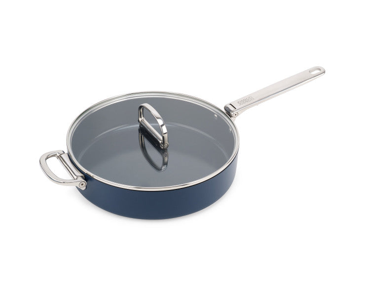 Joseph Joseph Space 28 Cm (3.8 Qt) Non-Stick Saute Pan With Folding  Handle And Lid
