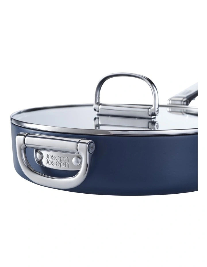 Joseph Joseph Space 28 Cm (3.8 Qt) Non-Stick Saute Pan With Folding  Handle And Lid