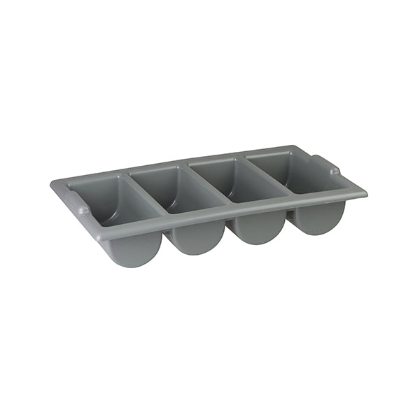 Trenton Cutlery Box - 4 Compartment (530x325x100mm - Grey)