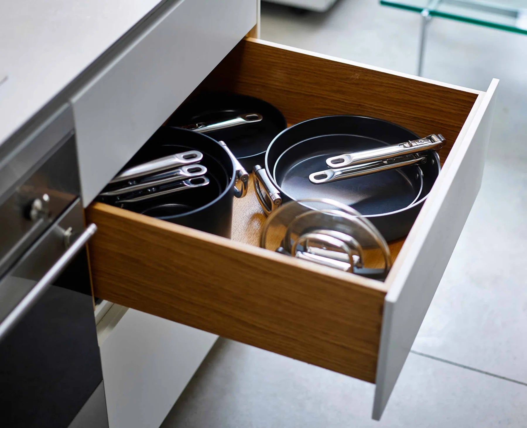 Joseph Joseph Space 2-Piece Non-Stick Frying Pan Set With Folding  Handles