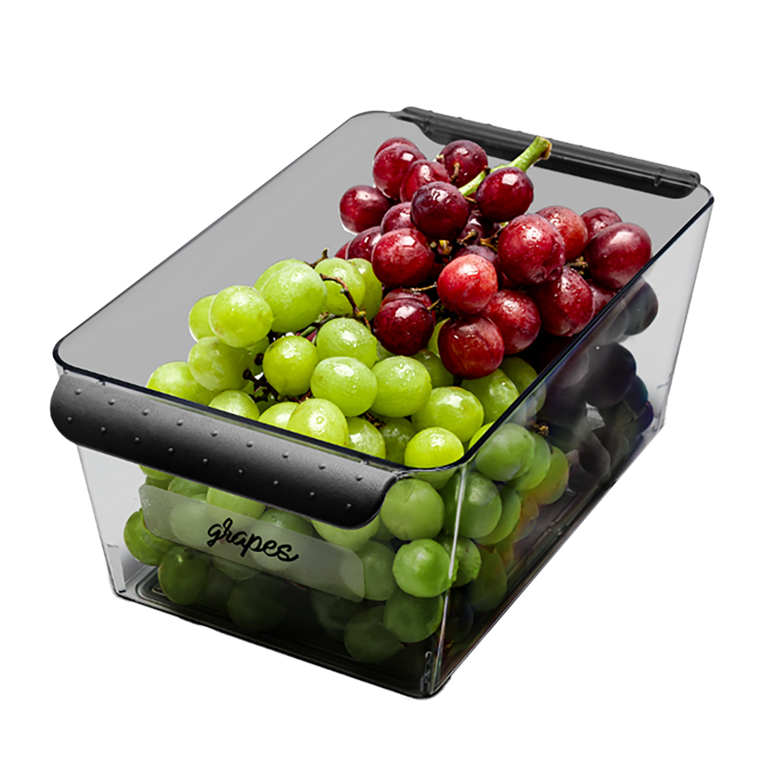 Madesmart Short Deep Bin 25.5 x 15.2 x 10.6cm - Carbon