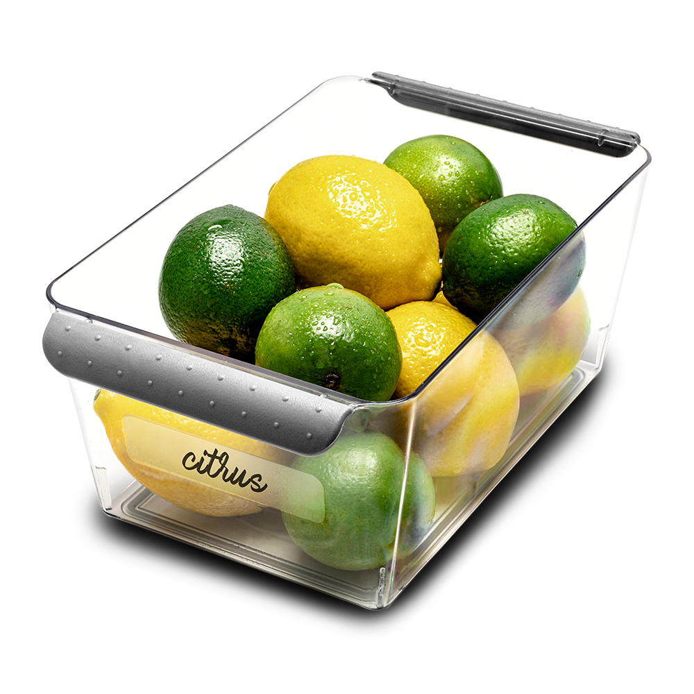 Madesmart Short Deep Bin 25.5 x 15.2 x 10.6cm - Grey