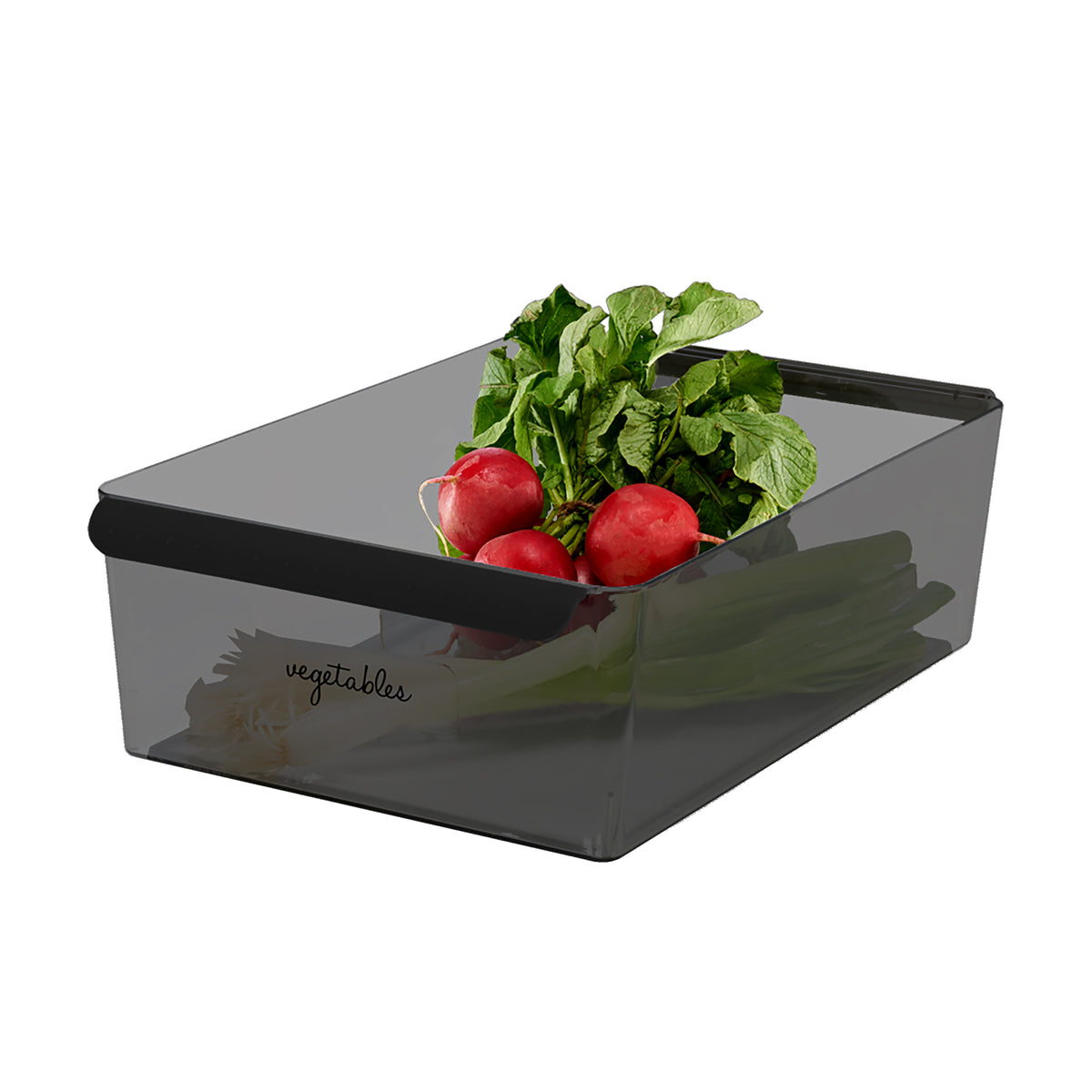 Madesmart Wide Deep Bin 36.2 x 22.9 x 10.5cm - Carbon