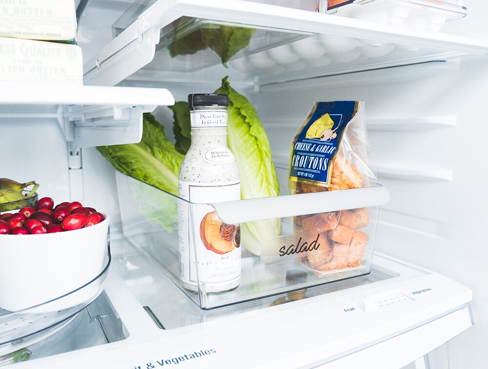 Madesmart Wide Deep Bin 36.2 x 22.9 x 10.5cm - Grey